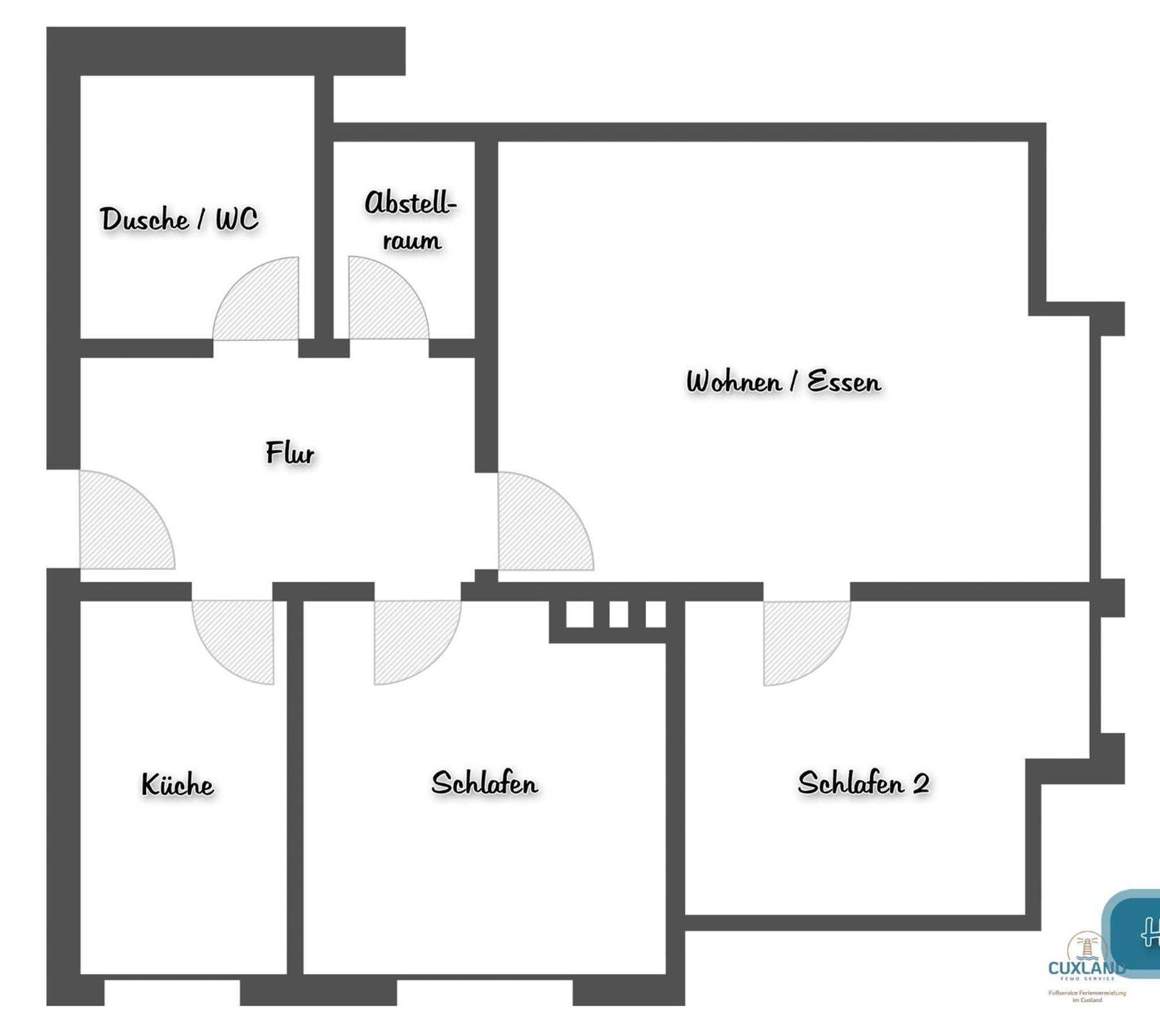 Haus Kerstin Duhnen Wohnung 10 Куксгафен Екстер'єр фото
